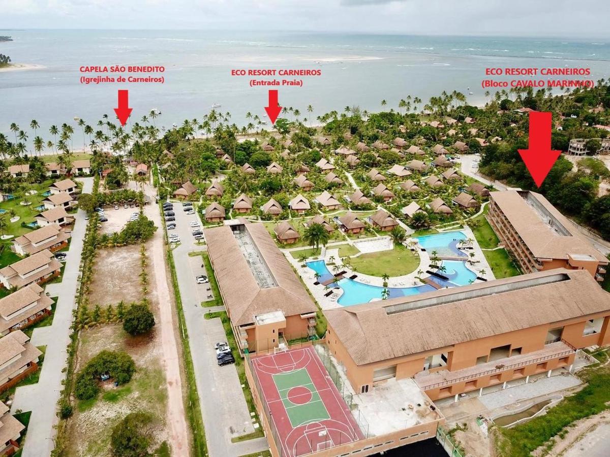 Praia Dos Carneiros Flat 120-Cm Eco Resort - Ao Lado Da Igrejinha Tamandare Bagian luar foto